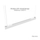 Linéaire LED réflecteur Blanc 2 CCT 24W Dimmable DALI 2/PUSH - 1200 mm - Garantie 5 ans