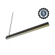 Linéaire LED réflecteur Noir 2 CCT 30W Dimmable DALI 2/PUSH - 1432 mm - Garantie 5 ans
