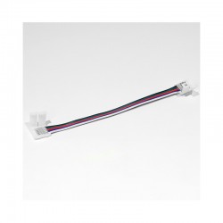 Câble Double Connecteur RGBW IP20 pour bandeaux LED 10 mm