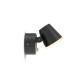 Applique Murale Double Orientable LED Noir Détecteur IR 20W 3000K
