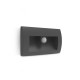 Spot encastrable LED balise 70 x 140 mm 6,5W Rectangle 3000K IP65 Détecteur IR