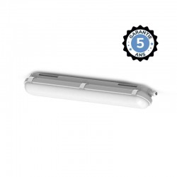 Étanche LED Intégrées Détecteur & Préavis d'extinction 650mm 15-19W 4000K IP65 - Garantie 5 ans