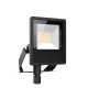 Projecteur LED Noir sans câble - 10W CCT IP65