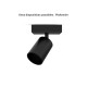 Applique orientable noir GU10 x1