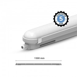 Étanche LED Intégrées - 58W 4000K 1500 mm IP65 - Garantie 5 ans