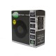 Support plafond Rond Orientable Noir Ø90 mm