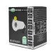 Support plafond BBC Rond Blanc Basse Luminance avec douille automatique Ø85 mm