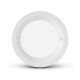 Support plafond BBC Rond Blanc avec douille automatique Ø90 mm