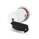 Support plafond BBC Rond Blanc avec douille automatique Ø90 mm