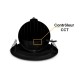 Spot LED Escargot Rond Inclinable et Orientable Noir 38W CCT - Garantie 5 ans