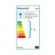 Support de spot Rond Basse luminance noir Ø85mm IP20