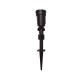 Projecteur Piquet (sans ampoule) Noir 1X PAR38