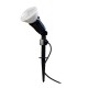 Projecteur Piquet (sans ampoule) Noir 1X PAR38