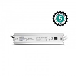 Alimentation pour LED 150W 12V DC - Garantie 5 ans