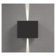 Applique Murale LED Noir 7W 3000K