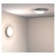 Plafonnier LED Ø300 18W 4500K Détecteur avec préavis d'extinction