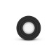 Support de Spot Saillie GU10 (sans ampoule) Cylindre Noir