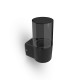 Applique Murale Cylindrique Noir E27 x1