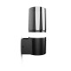 Applique Murale Cylindrique Noir E27 x1