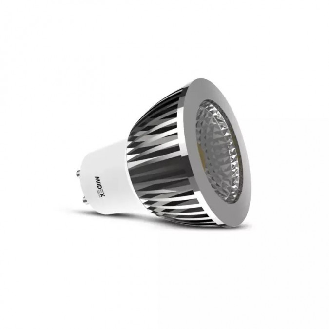 Ampoule LED GU10 Spot 6W 6000K Aluminium 75