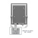 Projecteur LED Blanc 30W CCT IP65