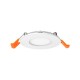 Plafonnier LED Blanc Ø85 3W 6000K