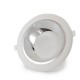 Downlight LED Blanc/Argenté rond Basse Luminance Ø230mm 25W 6000K