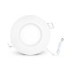 Plafonnier LED Blanc Ø85 3W 3000K