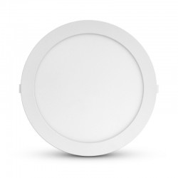 Plafonnier LED Blanc Ø300 mm 24W 4000K