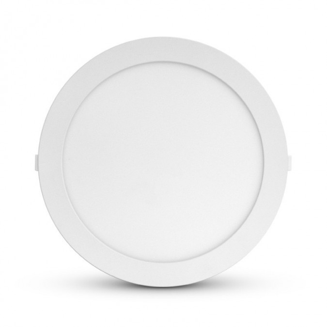 Plafonnier LED Blanc Ø300 mm 24W 4000K