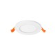 Plafonnier LED Blanc Ø120 6W 4000K - Garantie 5 ans