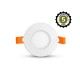 Plafonnier LED Blanc Ø90 3W 3000K - Garantie 5 ans