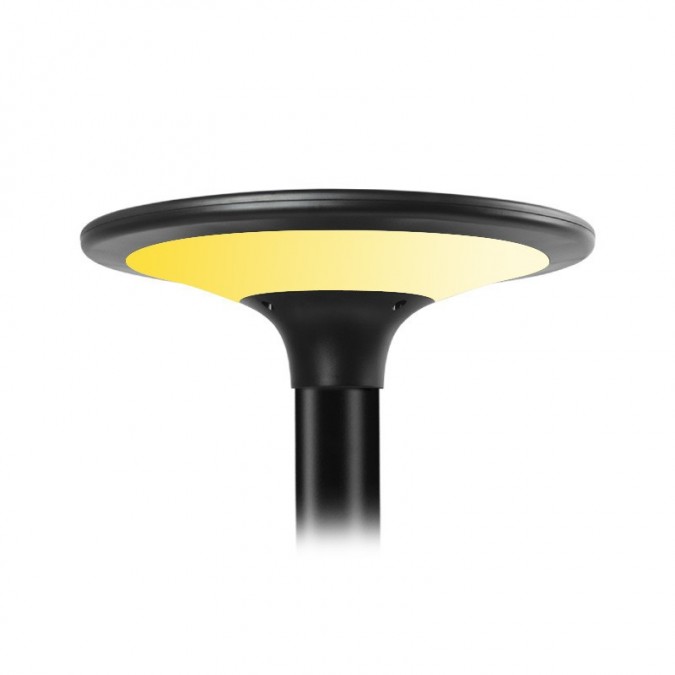 Tête de lampadaire solaire 20W 2CCT IP65