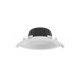 Collerette incurvée blanc pour downlight CYNIUS 9W-10W