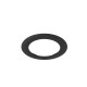 Collerette plat noir pour downlight CYNIUS 15W