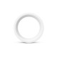 Collerette incurvée blanc pour downlight CYNIUS 21-24W
