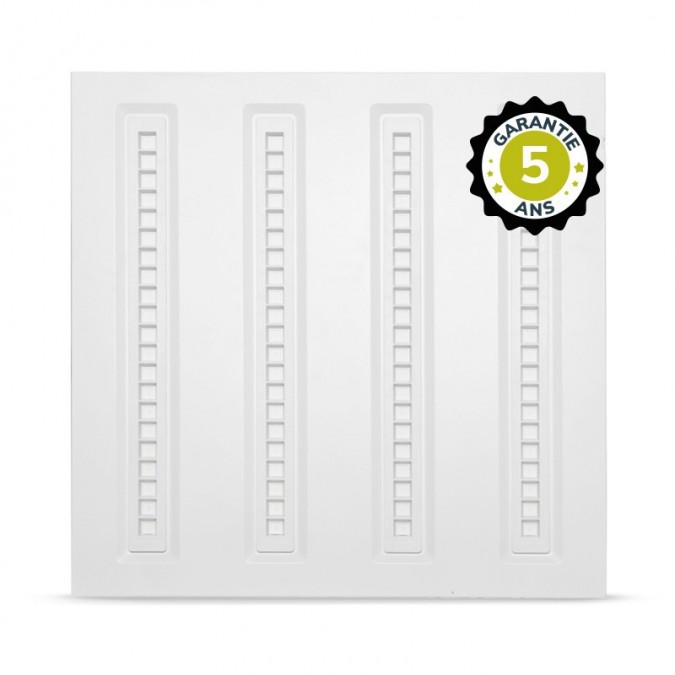 Dalle LED Blanc 595x595 30W 4000K DALI/PUSH - Garantie 5 ans