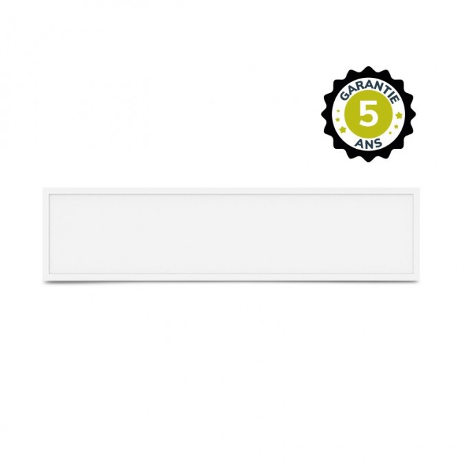Dalle LED Blanc Backlit 295 x 1195 mm 25W 3000K DALI2/PUSH - Garantie 5 ans