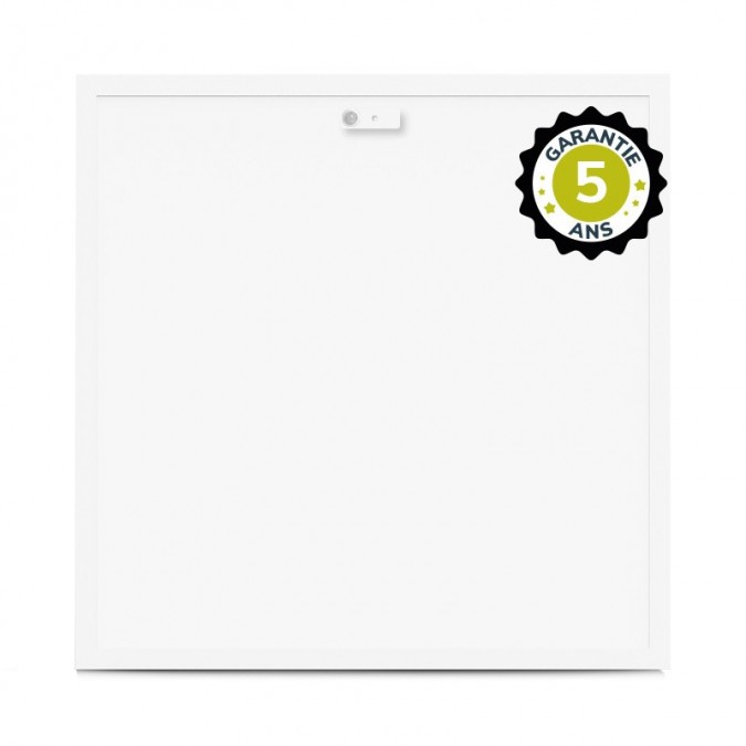 Dalle LED Blanc Backlit 595 x 595 mm 25W 3000K Détecteur IR - Garantie 5 ans