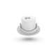 Downlight LED CCT BBC 8W 2700/3000/4000K Gradable blanc Détecteur