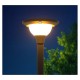 Tête de lampadaire solaire 15W 3CCT IP65 Détecteur IR