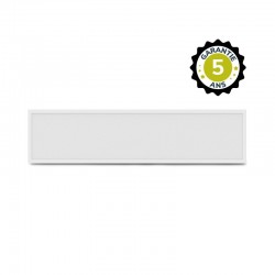 Dalle LED Blanc 295 x 1195 mm 28W 4000K Prismatique - Garantie 5 ans