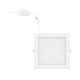 Plafonnier LED Blanc 200 x 200 18W 4000K