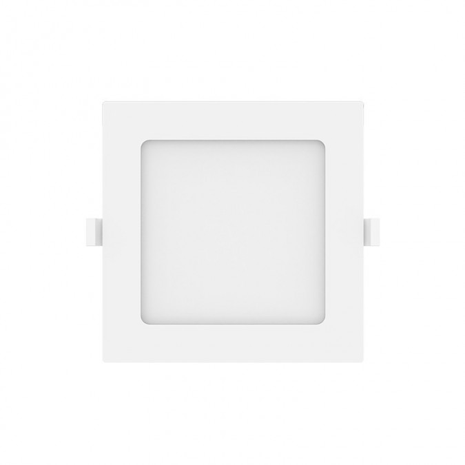 Plafonnier LED Blanc 145 x 145 mm 10W 3000K