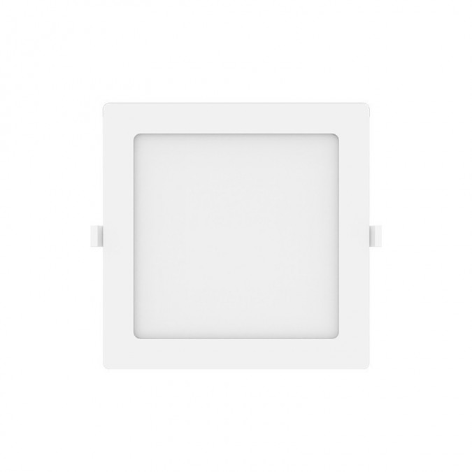 Plafonnier LED Blanc 200x200 15W 3000K