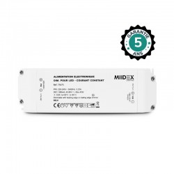 Alimentation pour LED 40-80VDC 40W Dimmable Coupure de phase - Garantie 5 ans