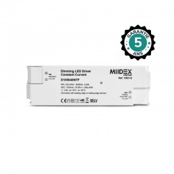 Alimentation pour LED 19-38VDC 40W Dimmable Coupure de phase - Garantie 5 ans