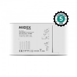 Alimentation pour LED 14-43VDC DALI II PUSH 45W 1050-1600mA - Garantie 5 ans