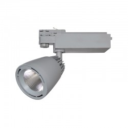 Spot Rond sur Rail LED COB 40W