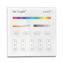 Télécommande murale RGBWW pour ampoules connectées